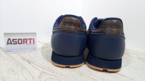 Мужские кроссовки Reebok Classic Leather SM SPP (CN1815) темно-синие