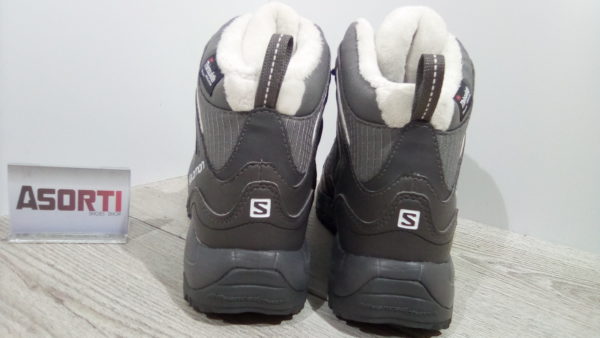 Мужские зимние ботинки Salomon Madawaska TS GTX (327102) серые