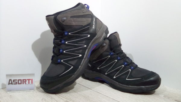Мужские треккинговые ботинки Salomon Buckley GTX (369621) черные