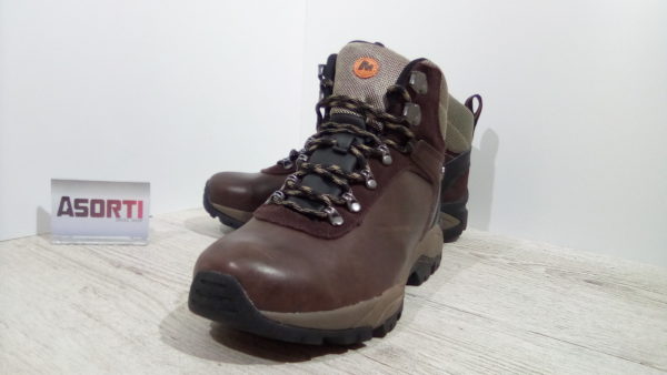 Мужские зимние ботинки Merrell Parkton Trekker (J154377C-0615) коричневые