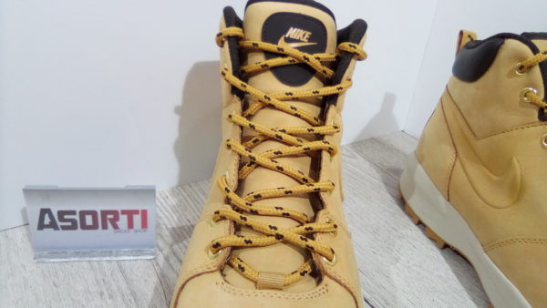 Мужские демисезонные ботинки Nike Manoa Leather (454350-700) бежевые
