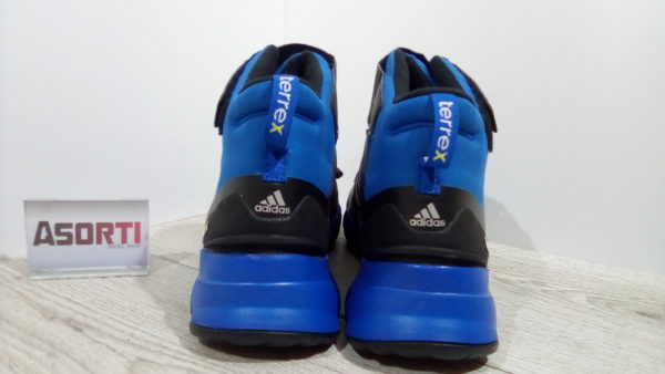 Мужские кроссовки для туризма Adidas Terrex Softshell MID (M22822) черные/синие