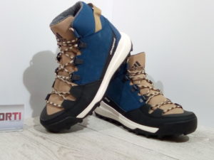 Мужские зимние ботинки CW Winterpitch MID CP (AQ6573) синие