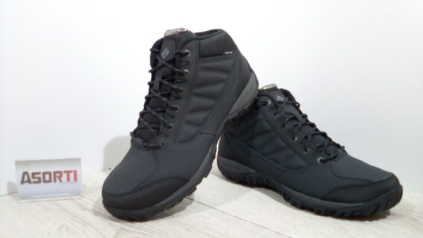 Мужские треккинговые ботинки Columbia Ruckel Ridge Chukka WP (BM5524-010) черные
